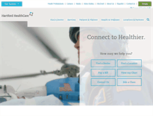 Tablet Screenshot of hartfordhealthcare.org